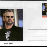 Palatine (Fantasy) Personalities - Ringo Starr postal stationery card unused and fine