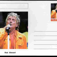 Palatine (Fantasy) Personalities - Rod Stewart postal stationery card unused and fine