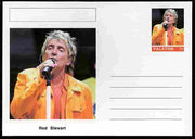 Palatine (Fantasy) Personalities - Rod Stewart postal stationery card unused and fine