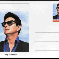 Palatine (Fantasy) Personalities - Roy Orbison postal stationery card unused and fine