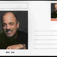 Palatine (Fantasy) Personalities - Billy Joel postal stationery card unused and fine