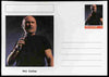 Palatine (Fantasy) Personalities - Phil Collins postal stationery card unused and fine