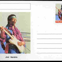 Palatine (Fantasy) Personalities - Jimi Hendrix postal stationery card unused and fine
