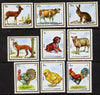 Fujeira 1972 Animals set of 10 unmounted mint, Mi 1295-1304A