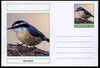 Chartonia (Fantasy) Birds - Nuthatch postal stationery card unused and fine