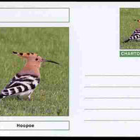 Chartonia (Fantasy) Birds - Hoopoe postal stationery card unused and fine