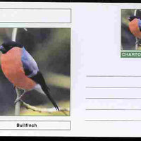 Chartonia (Fantasy) Birds - Bullfinch postal stationery card unused and fine