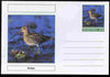 Chartonia (Fantasy) Birds - Snipe postal stationery card unused and fine