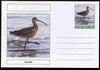Chartonia (Fantasy) Birds - Curlew postal stationery card unused and fine