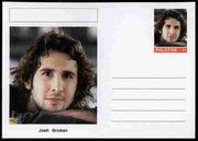 Palatine (Fantasy) Personalities - Josh Groban (opera) postal stationery card unused and fine