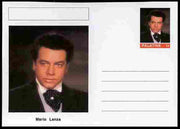 Palatine (Fantasy) Personalities - Mario Lanza (opera) postal stationery card unused and fine