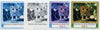 Equatorial Guinea 1977 European Animals EK3 (Fieldmouse) set of 4 imperf progressive proofs on ungummed paper comprising 1, 2, 3 and all 4 colours (as Mi 1138)