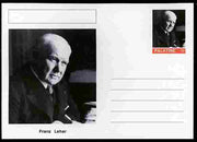 Palatine (Fantasy) Personalities - Franz Lehar (composer) postal stationery card unused and fine