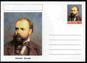 Palatine (Fantasy) Personalities - Antonin Dvorak (composer) postal stationery card unused and fine