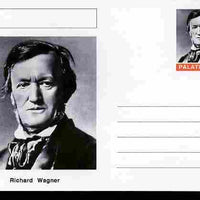 Palatine (Fantasy) Personalities - Richard Wagner (composer) postal stationery card unused and fine