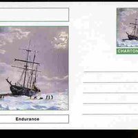 Chartonia (Fantasy) Ships - Endurance postal stationery card unused and fine