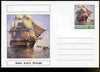 Chartonia (Fantasy) Ships - Queen Anne's Revenge postal stationery card unused and fine