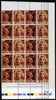 Easdale 2007 Marilyn Monroe £1.50 #3 proof block of 20 (10 se-tenant pair) showing several misplaced strikes of the perf comb unmounted mint