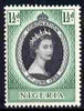 Nigeria 1953 Coronation 1.5d unmounted mint SG 68