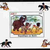 Benin 2008 Disney's Jungle Book #6 imperf individual deluxe sheet unmounted mint. Note this item is privately produced and is offered purely on its thematic appeal