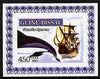 Guinea - Bissau 2007 Dolphins & Tall Ships #2 imperf individual deluxe sheet unmounted mint. Note this item is privately produced and is offered purely on its thematic appeal