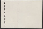 Nagaland 1969 The Moon programme 1ch25 m/sheet perf on one side only AND with 'Earth' omitted, a nice double variety unmounted mint