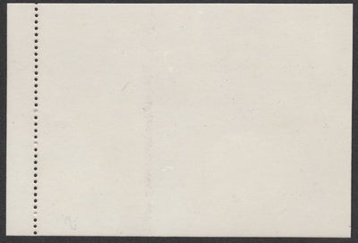 Nagaland 1969 The Moon programme 1ch25 m/sheet perf on one side only AND with 'Earth' omitted, a nice double variety unmounted mint