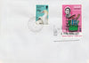 Great Britain 1996 Postal Strike cover to Ascension bearing Gugh 25p (Great Britain local) opt'd 'Postal Strike Special Delivery £1' cancelled 6 Aug plus Ascension 25p Red-footed Booby cancelled 12 Aug