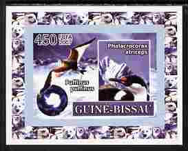 Guinea - Bissau 2007 International Polar Year - Birds #1 imperf individual deluxe sheet unmounted mint. Note this item is privately produced and is offered purely on its thematic appeal