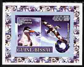 Guinea - Bissau 2007 International Polar Year - Birds #2 imperf individual deluxe sheet unmounted mint. Note this item is privately produced and is offered purely on its thematic appeal