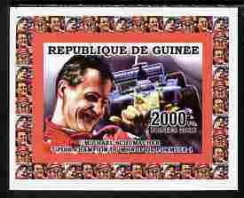 Guinea - Conakry 2006 Michael Schumacher - F1 Champion #1 imperf individual deluxe sheet unmounted mint. Note this item is privately produced and is offered purely on its thematic appeal as Yv 2733