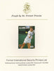 St Vincent 1987 International Tennis Players 80c Ivan Lendl imperf mounted on Format International Proof Card, as SG 1059
