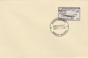 Guernsey - Alderney 1971 Postal Strike cover to Thailand bearing DC-3 6d overprinted Europa 1965 additionally overprinted 'POSTAL STRIKE VIA THAILAND £6' cancelled with World Delivery postmark