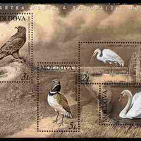 Moldova 2003 Birds perf m/sheet unmounted mint SG MS 481