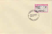 Guernsey - Alderney 1971 Postal Strike cover to Jersey bearing Flying Boat Saro Cloud 3d overprinted Europa 1965 additionally overprinted 'POSTAL STRIKE VIA JERSEY £3' cancelled with World Delivery postmark