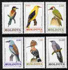 Moldova 1992 Birds perf set of 6 unmounted mint SG 19-24