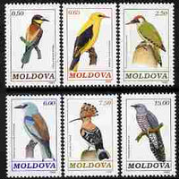 Moldova 1992 Birds perf set of 6 unmounted mint SG 19-24