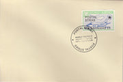 Guernsey - Alderney 1971 Postal Strike cover to Bahamas bearing 1967 Heron 1s6d overprinted 'POSTAL STRIKE VIA BAHAMAS £6' cancelled with World Delivery postmark