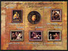 St Thomas & Prince Islands 2010 Caravaggio Paintings perf sheetlet containing 5 values unmounted mint