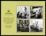 Great Britain 2010 Dunkirk 70th Anniversary m/sheet unmounted mint