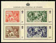 Great Britain 2010 London 2010 Festival of Stamps m/sheet unmounted mint