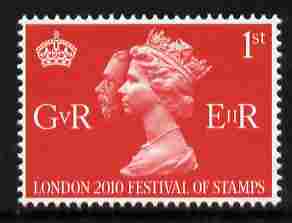 Great Britain 2010 King George 5th Accession - London 2010 Festival of Stamps 1st class stamp unmounted mint