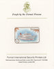 St Kitts 1985 Ships $2 (Cunard Liner) imperf proof mounted on Format International proof card, as SG 176