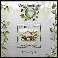 Mozambique 2010 The Environment - Aardvarks perf souvenir sheet unmounted mint Michel BL 306