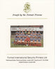 St Vincent 1987 English Football teams $2 Portsmouth imperf mounted on Format International proof card, as SG 1096
