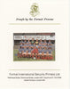 St Vincent 1987 English Football teams $2 Portsmouth imperf mounted on Format International proof card, as SG 1096