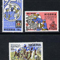Nigeria 1983 Boys Brigade 75th Anniversary set of 3 unmounted mint, SG 463-65*