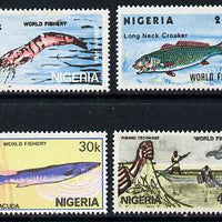 Nigeria 1983 World Fisheries set of 4, SG 459-62 unmounted mint*