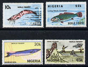 Nigeria 1983 World Fisheries set of 4, SG 459-62 unmounted mint*