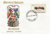 Bernera 1982 Sports Cars - 1934 Alfa Romeo perf 15p on official cover with first day cancel